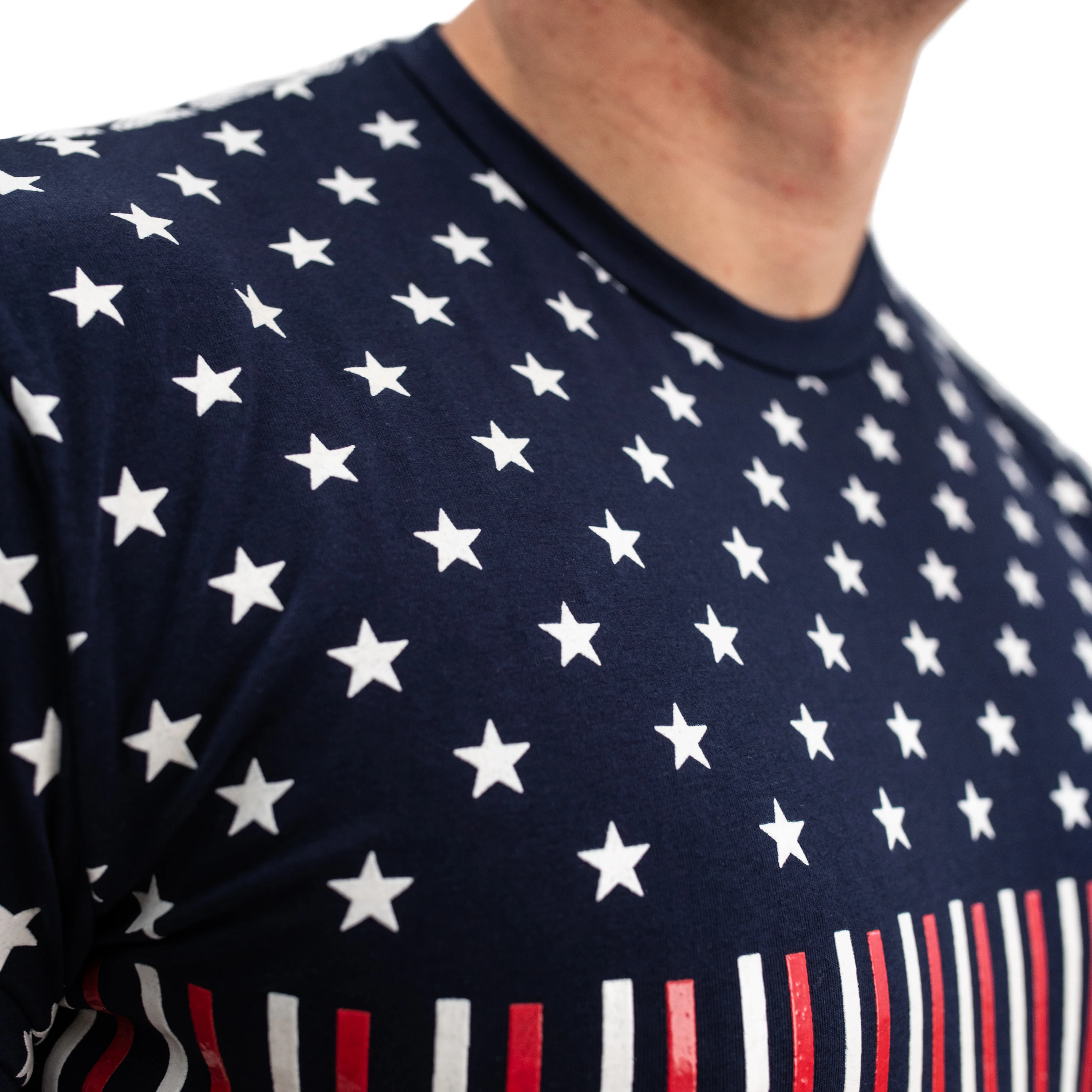 Americana Strongman Bar Grip Men's Shirt - Image 4