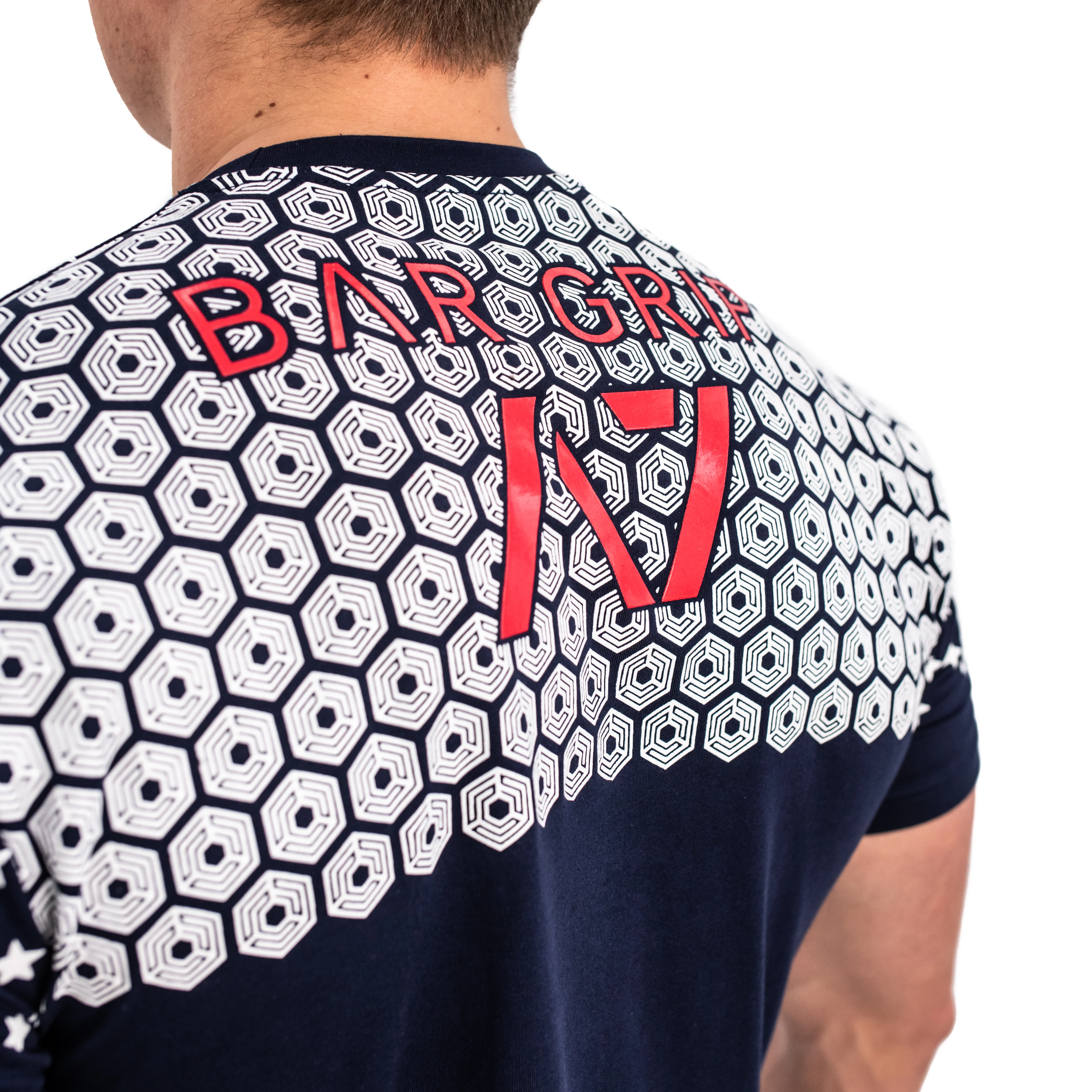 Americana Strongman Bar Grip Men's Shirt - Image 6