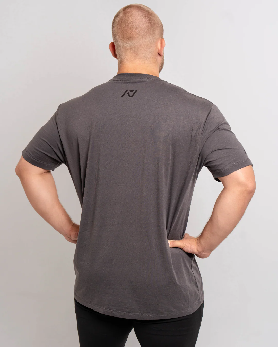 Demand Greatness True-Fit Men's Meet Shirt - Shadow Stone Gray - Image 4
