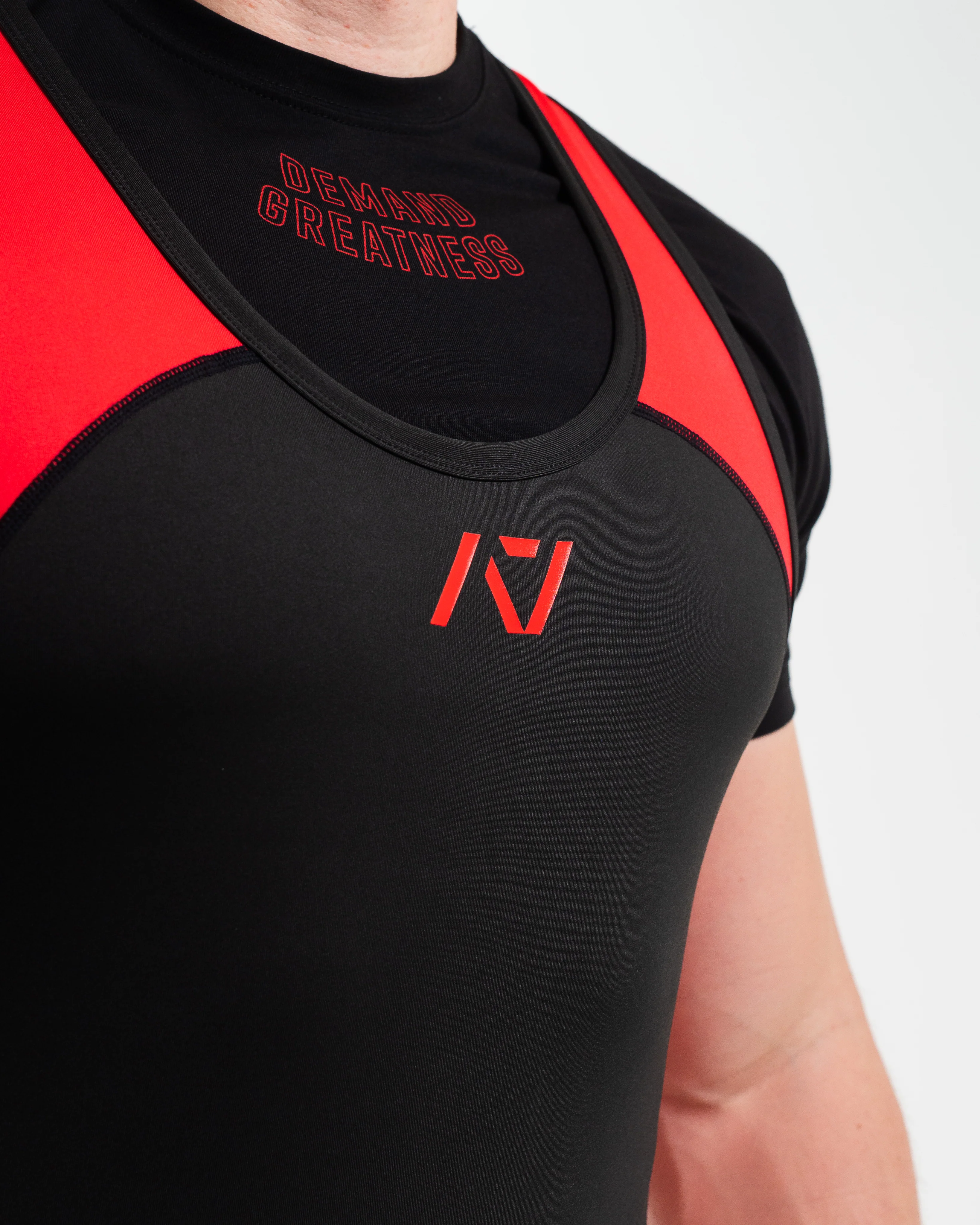 Luno Men's Singlet - Red Dawn - Image 14